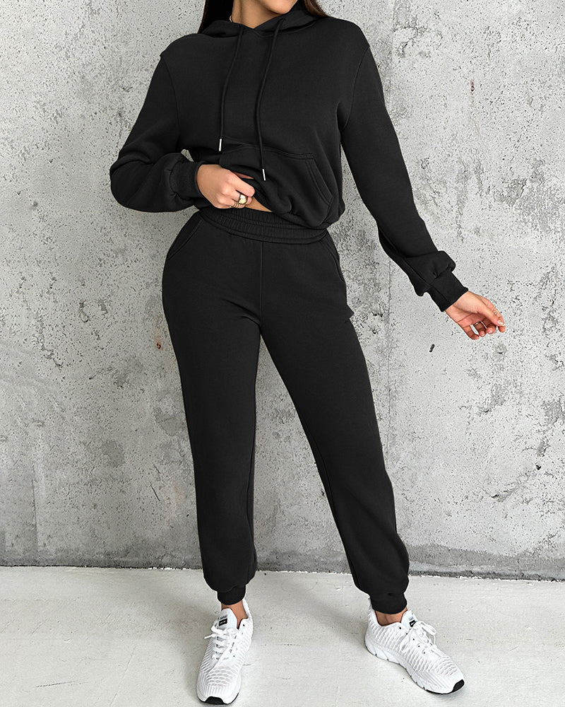 Argyle Textured Button Down Side Slit Long Sleeve Fleece Teddy Coat Hooded Jacket Warm Outwear