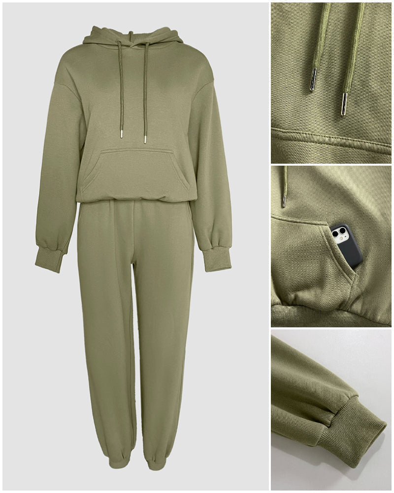 Argyle Textured Button Down Side Slit Long Sleeve Fleece Teddy Coat Hooded Jacket Warm Outwear