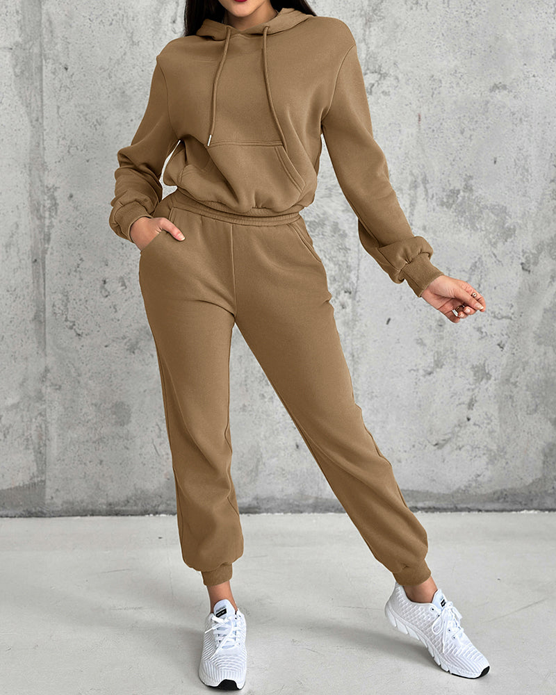 Argyle Textured Button Down Side Slit Long Sleeve Fleece Teddy Coat Hooded Jacket Warm Outwear