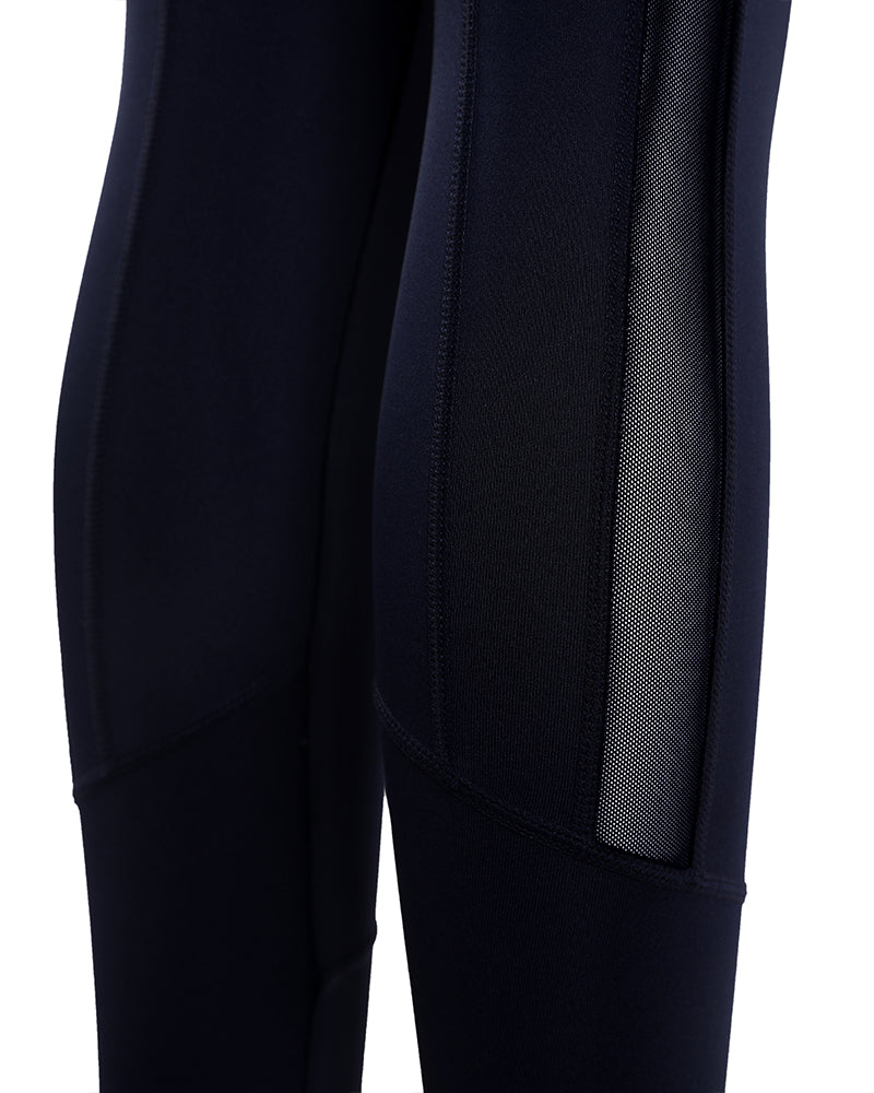 Sheer Mesh High Waist Tummy Control Butt Lift Elasticity Sporty Leggings Causal Active Pants