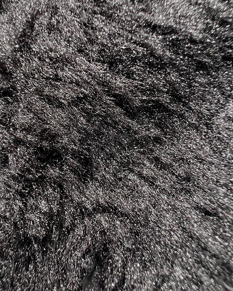 Fuzzy Detail Lined Lace-up Snow Boots