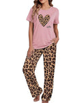 CHICME ESSENCE Womens Print Pajamas Sets with Pockets